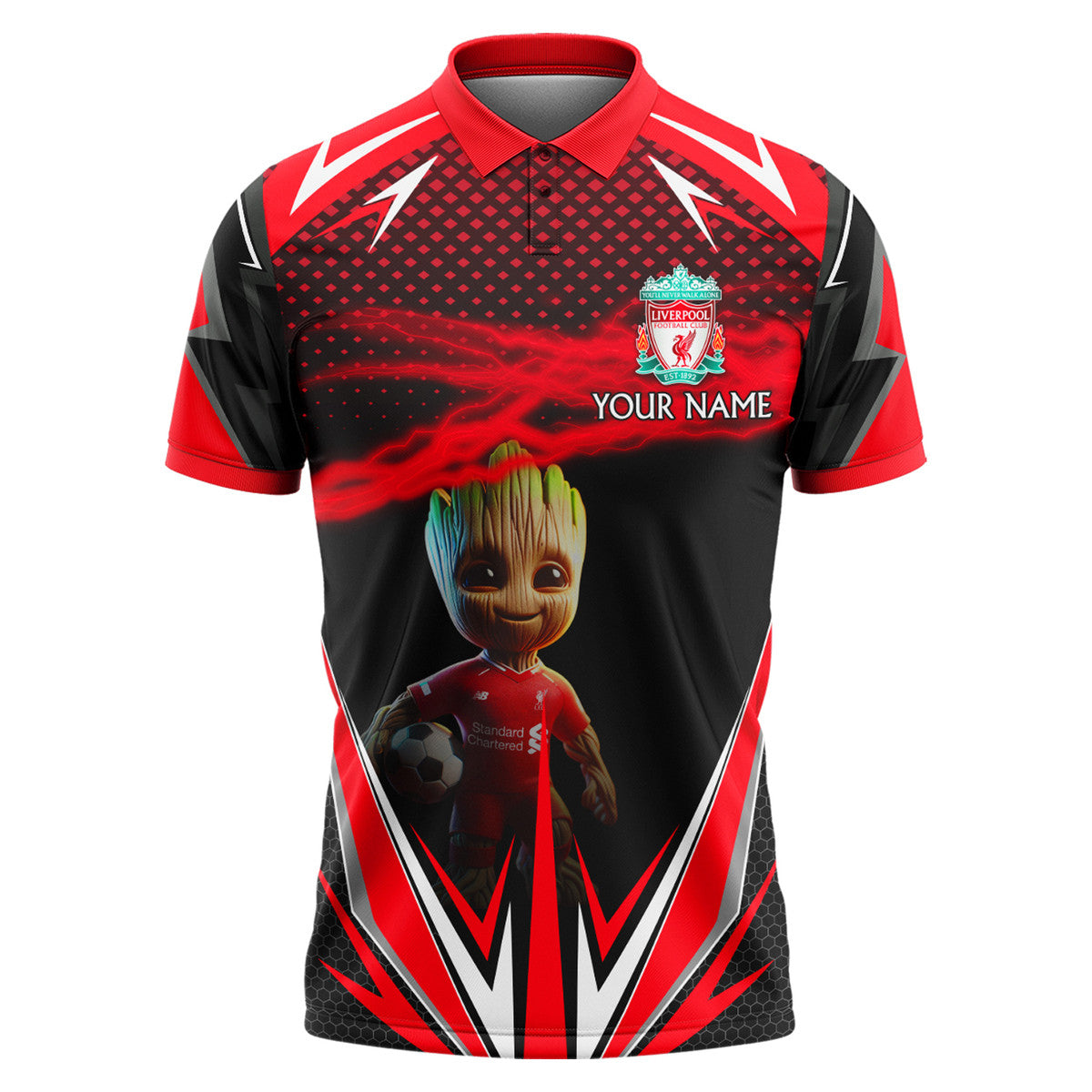 Personalized Gr Liverpool 3D Full Printing Set , Liverpool Shirt , Hoodie , Short , Polo ,hawaii Q190801