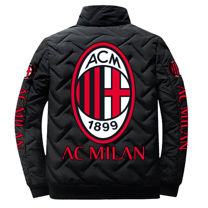 Personalized AC Milan Q2 Puffer Jacket Q050901