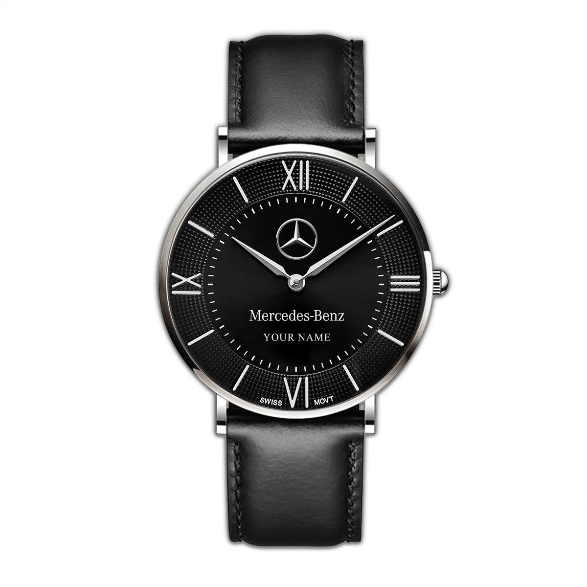 Personalized Merc Luxury Quartz Leather Watch QB110905