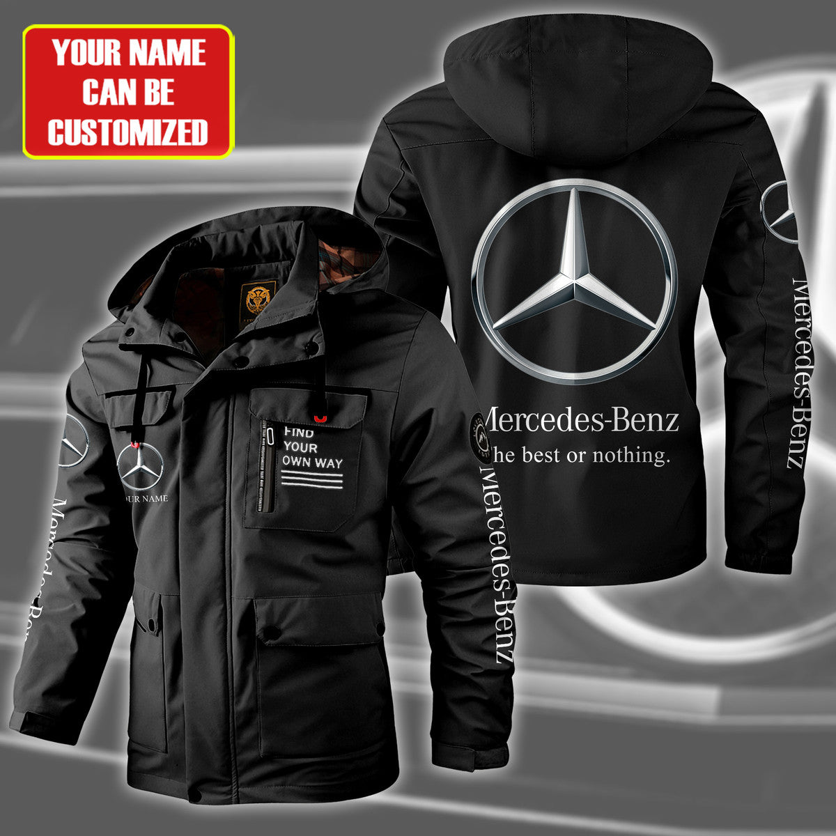 Merc Windbreaker Hooded Jacket P110906