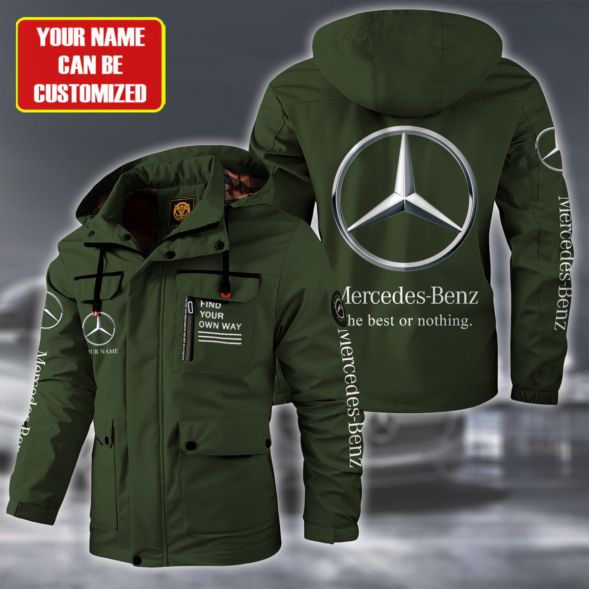 Merc Windbreaker Hooded Jacket P110906