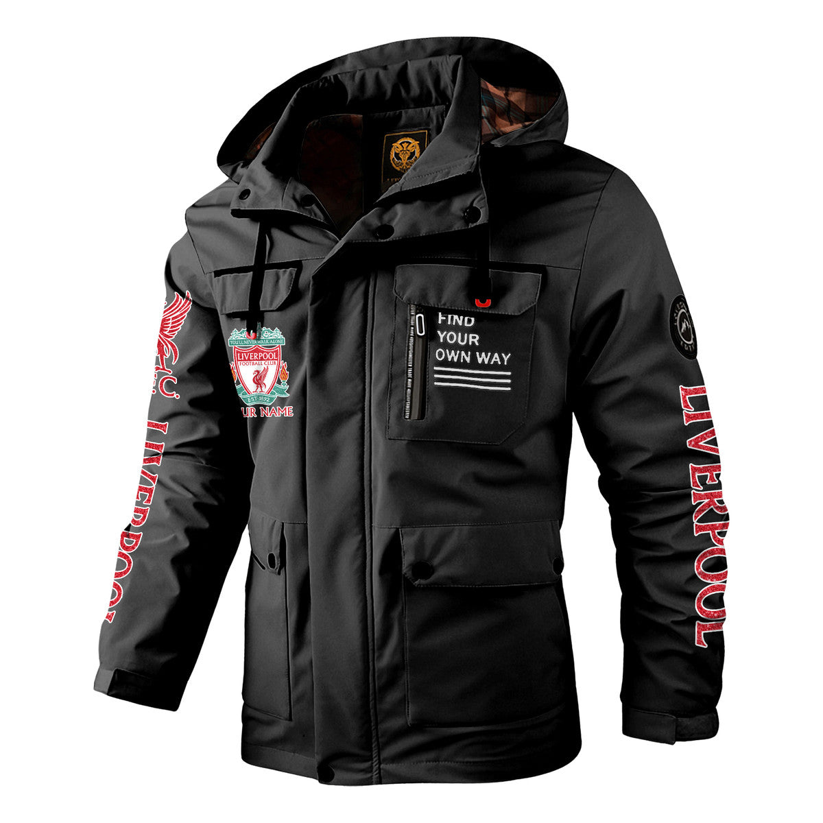 Liverpool Windbreaker Hooded Jacket Q120906