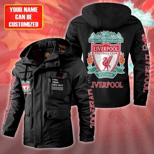 Liverpool Windbreaker Hooded Jacket Q120906