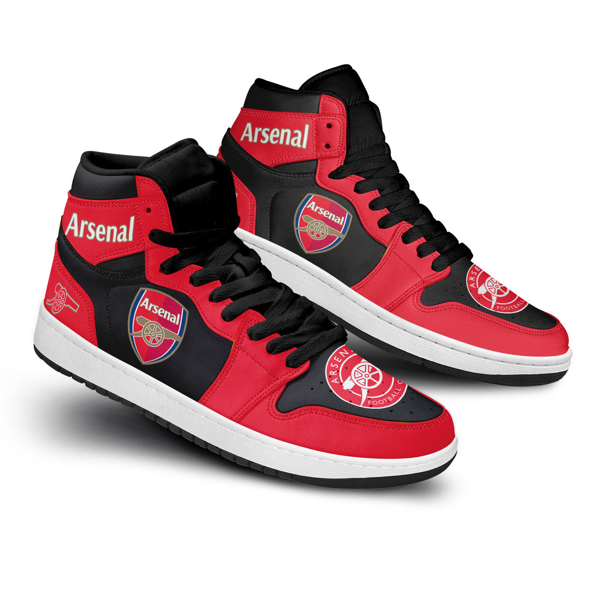 Arsenal AJ1 High Custom Sneaker Q200906
