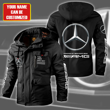 Merc AMG Windbreaker Hooded Jacket QB041001