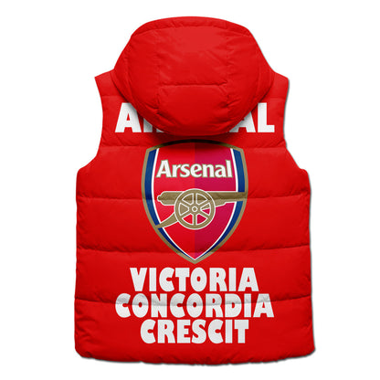 Arsenal FC Sleeveless Windproof Vest 3D P091001