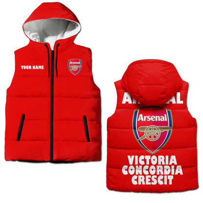 Arsenal FC Sleeveless Windproof Vest 3D P091001