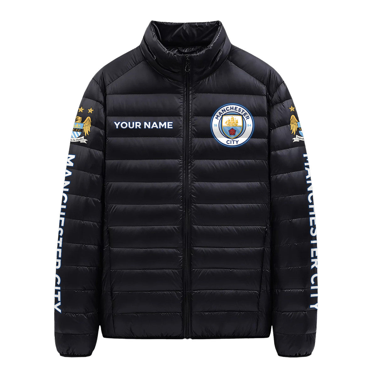Personalized Manchester City Ultra Light Down Jacket S111003