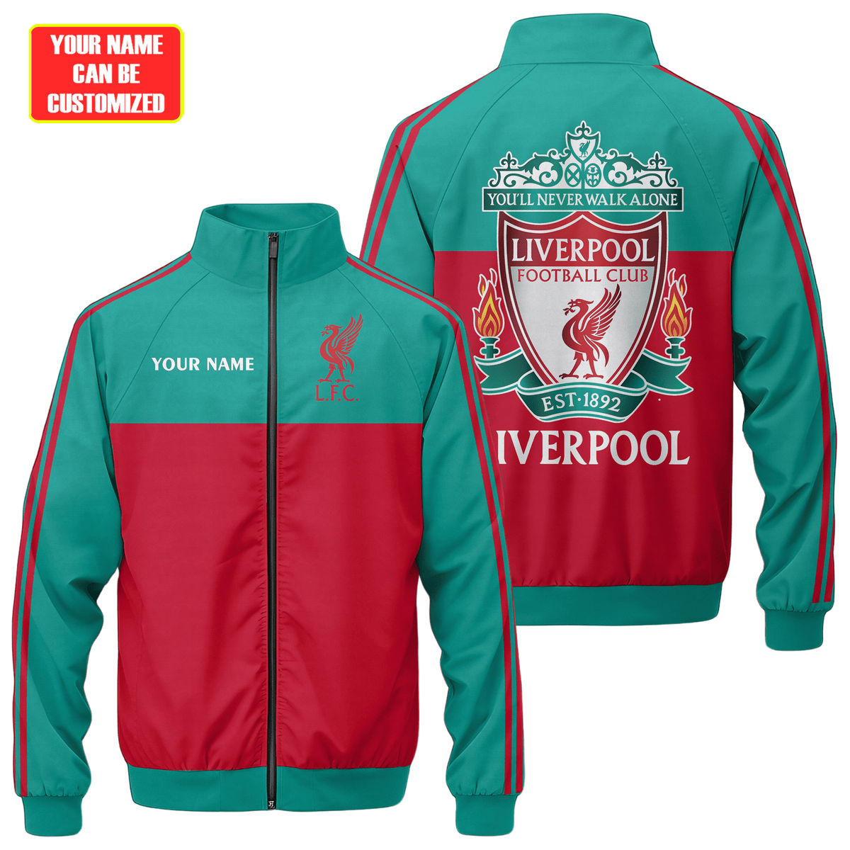 Liverpool Zipper Stand Collar Jacket Q141006