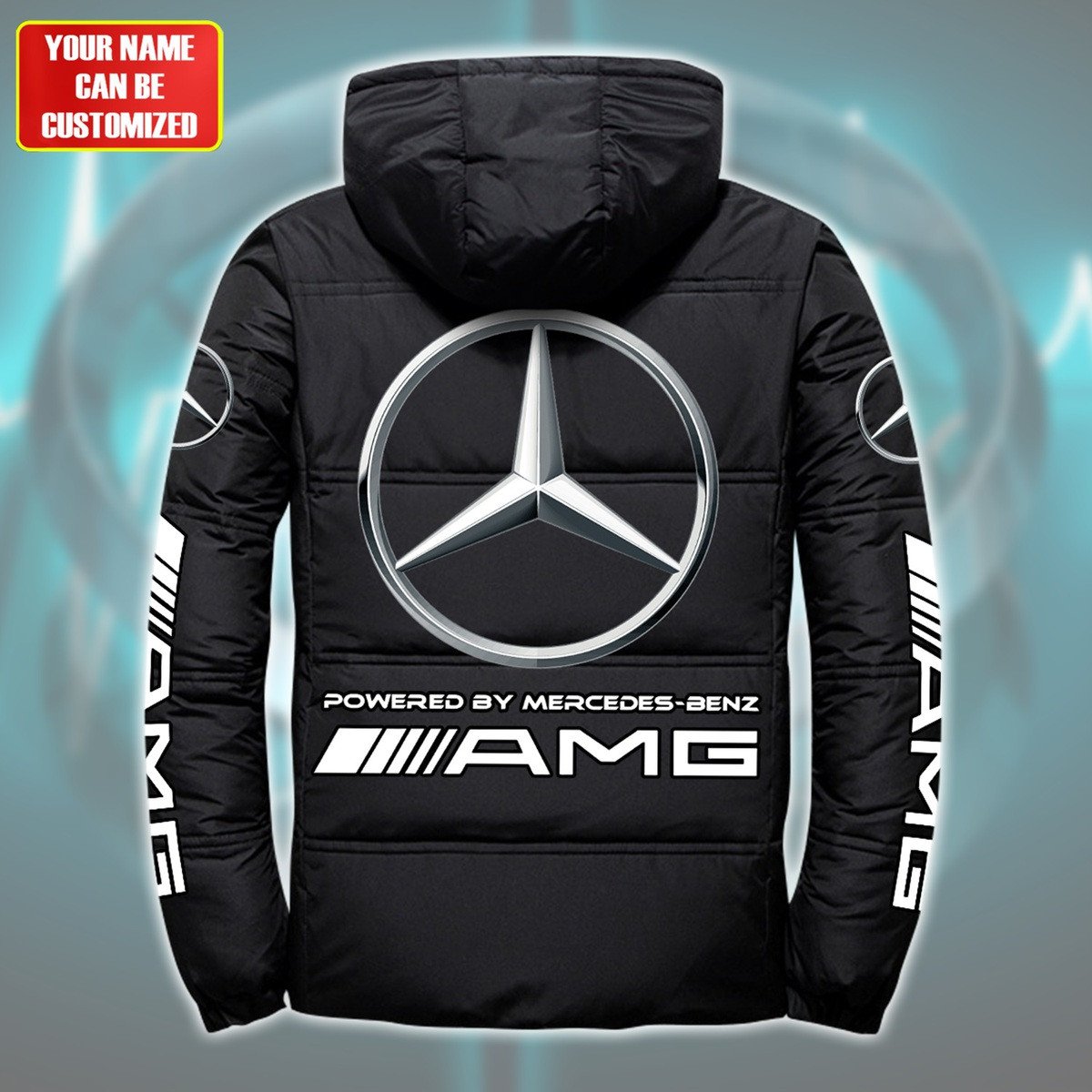 Merc AMG Puffer Thermal Jacket With Hood S151012