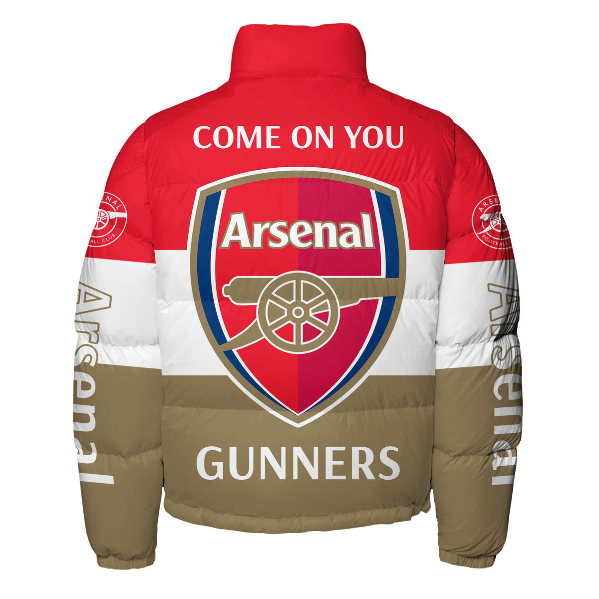 Arsenal FC Puffer Thermal Stand Collar Jacket P191001