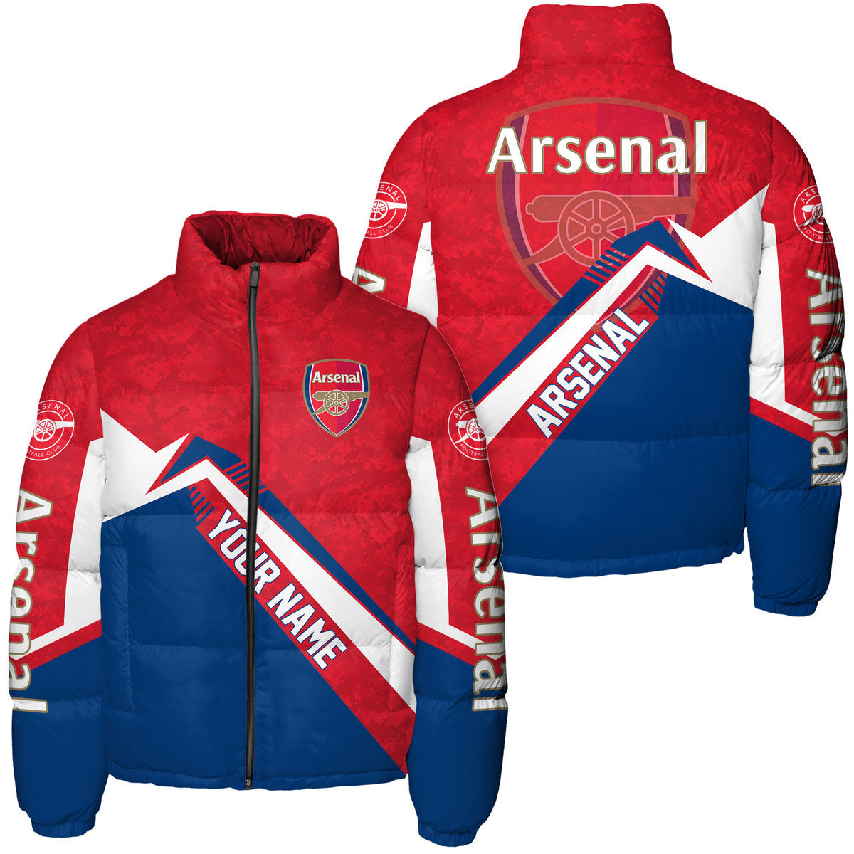Arsenal Puffer Thermal Stand Collar Jacket Q231001