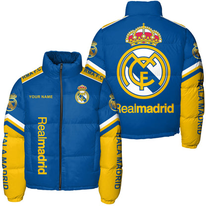 Real Madrid Puffer Thermal Stand Collar Jacket S221002