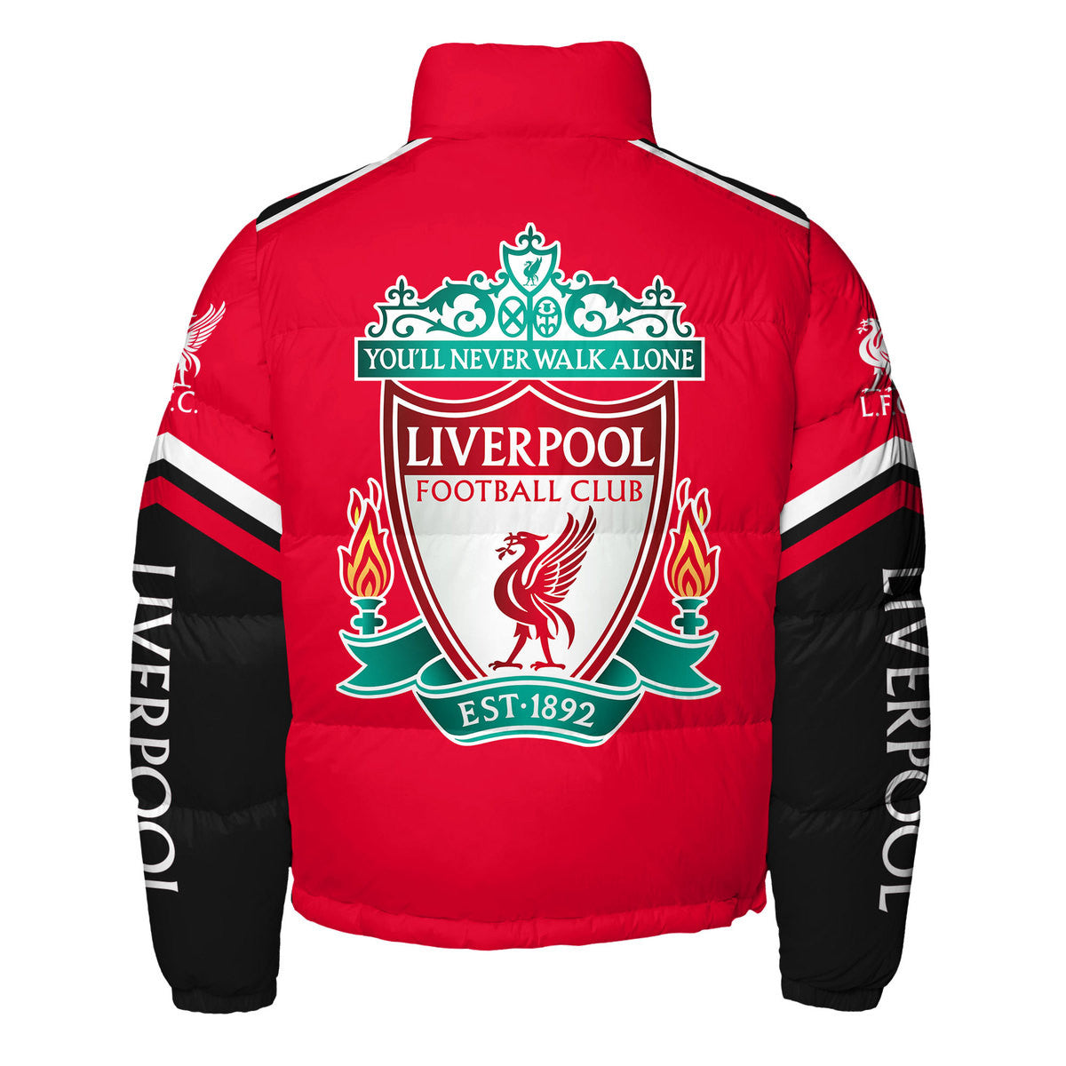 Liverpool Puffer Thermal Stand Collar Jacket S221001