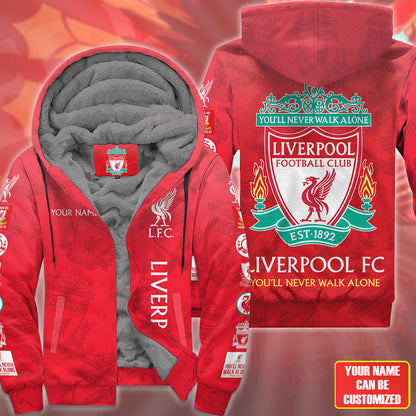 Personalized Liverpool Fleece 3D All Over Printed Unisex Shirt Q221001