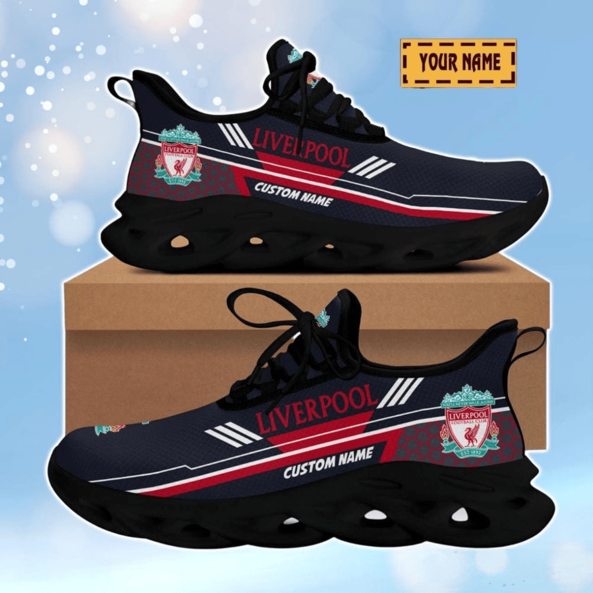 Personalized Liverpool Chunky Custom Sneaker