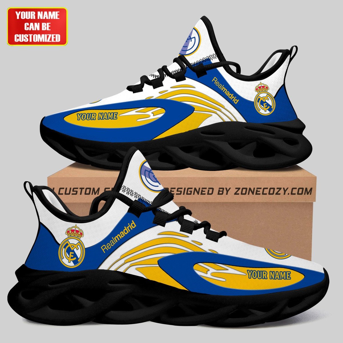 Real Madrid Chunky Custom Sneaker QB241004