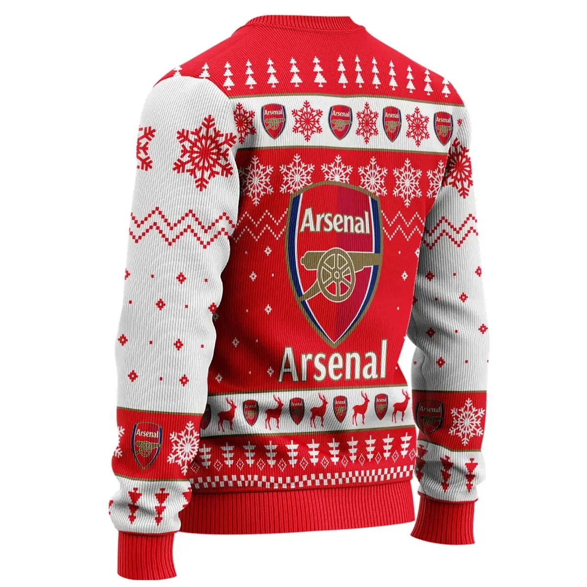 Arsenal Ugly Christmas Sweater , Unisex Wool Sweater QB311003