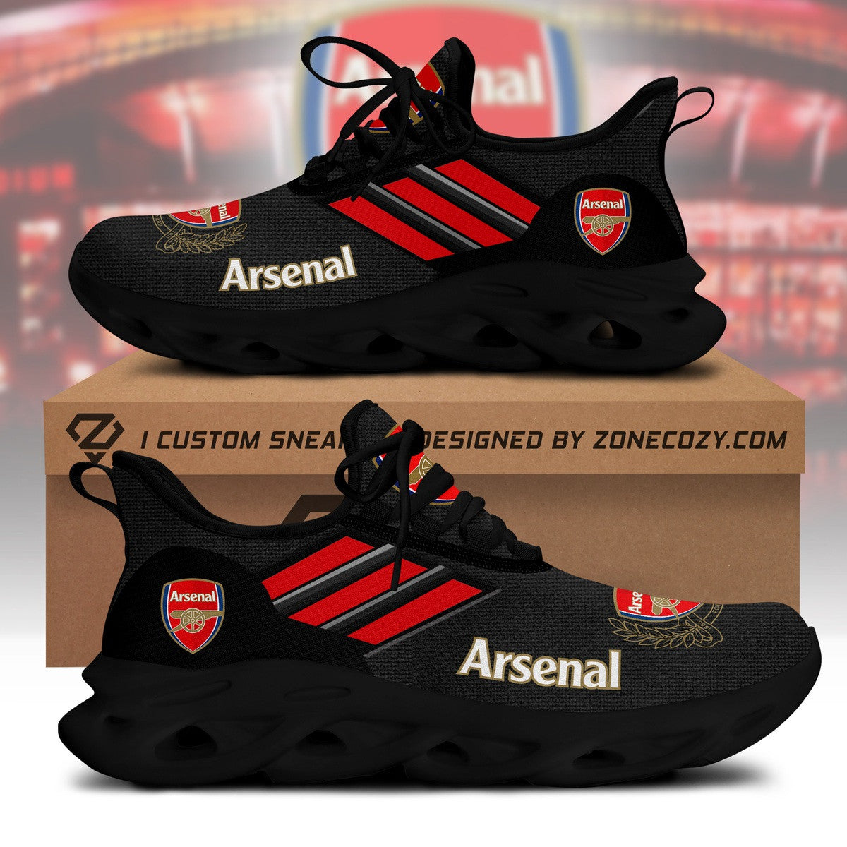 Arsenal V2 Chunky Custom Sneaker S011108