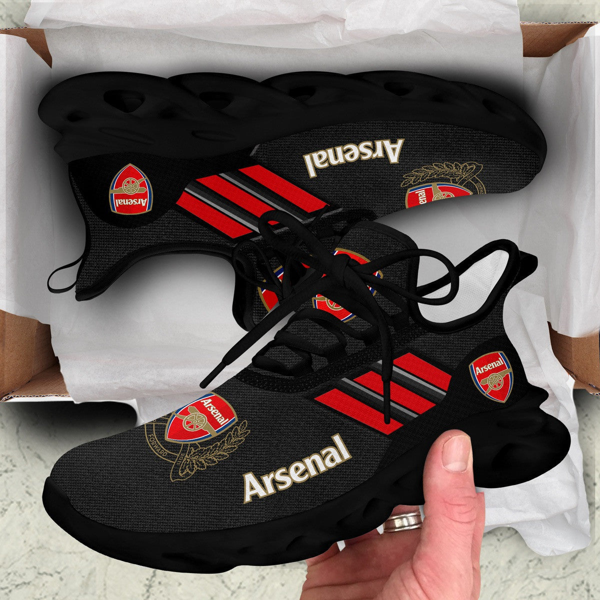 Arsenal V2 Chunky Custom Sneaker S011108