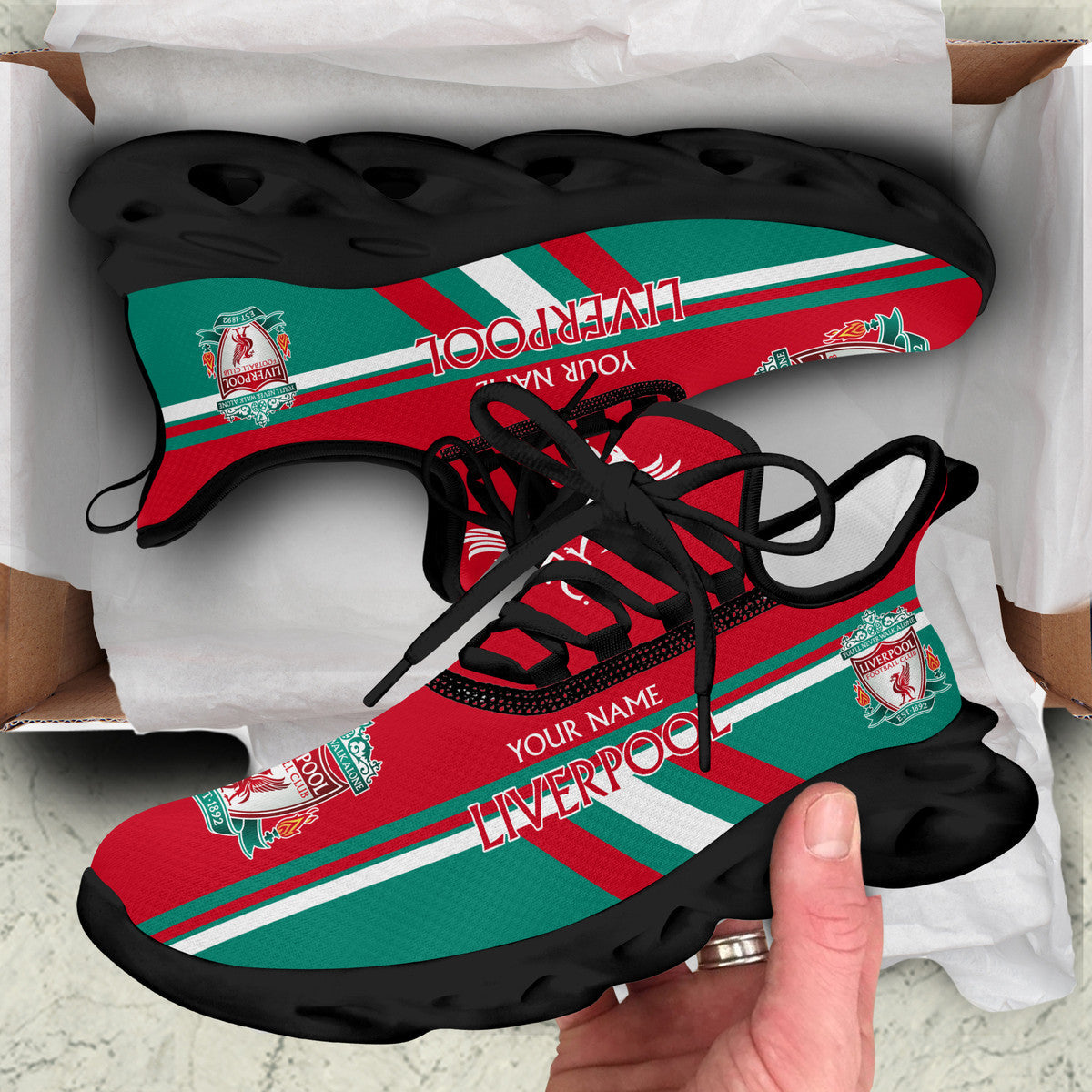 Personalized Liverpool Q2 Chunky Custom Sneaker Q311005