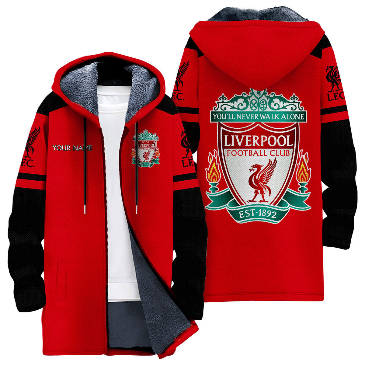 Liverpool Fleece Wind Jacket Q041101