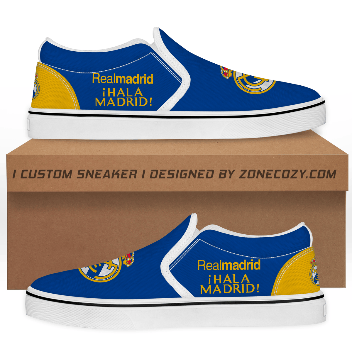 Real Madrid 3D Slip On Sneaker S041106