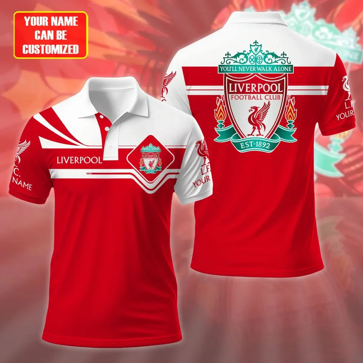 Personalized Liverpool 3D Full Printing Set , Liverpool Shirt , Hoodie , Short , Polo ,hawaii S051102