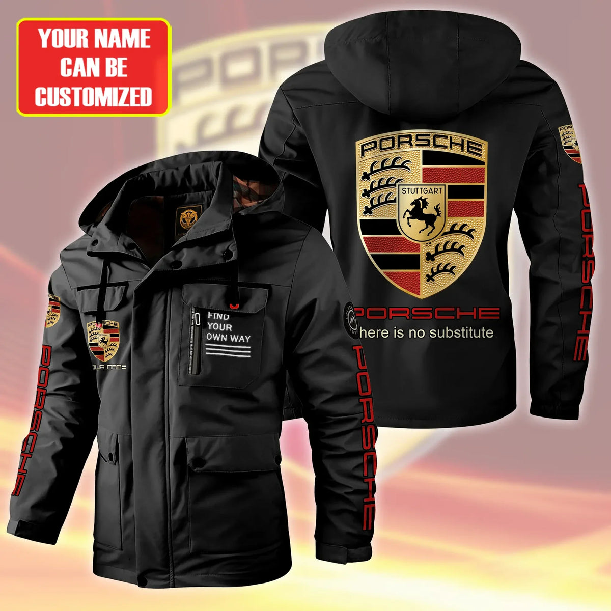 Pors Windbreaker Hooded Jacket Q041103