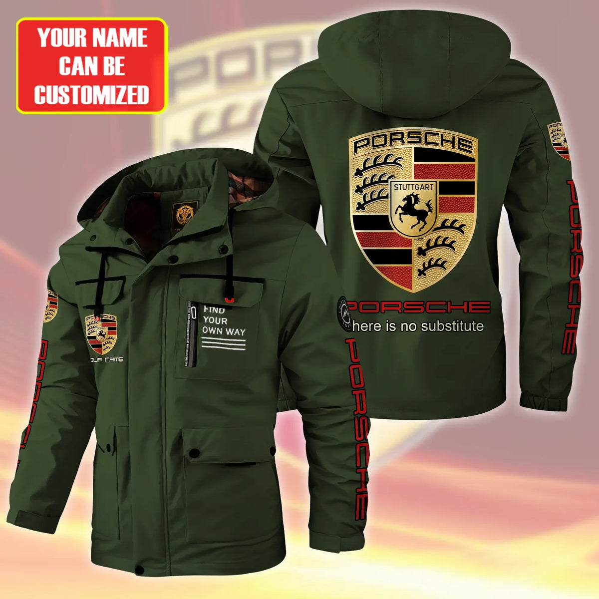 Pors Windbreaker Hooded Jacket Q041103