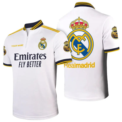 Personalized Real Madrid Outfits 3D Full Printing Set , Real Madrid Shirt ,Real Madrid Shirt , Hoodie , Short ,Polo ,hawaii , ... Q071102