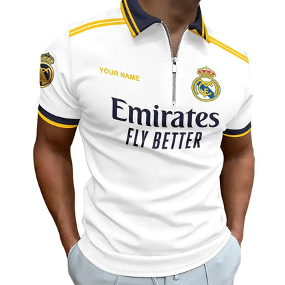 Personalized Real Madrid Outfits 3D Full Printing Set , Real Madrid Shirt ,Real Madrid Shirt , Hoodie , Short ,Polo ,hawaii , ... Q071102