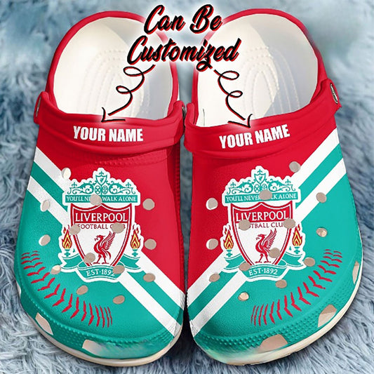 Personalized Liverpool Never Walk Alone 3D Clog Shoes