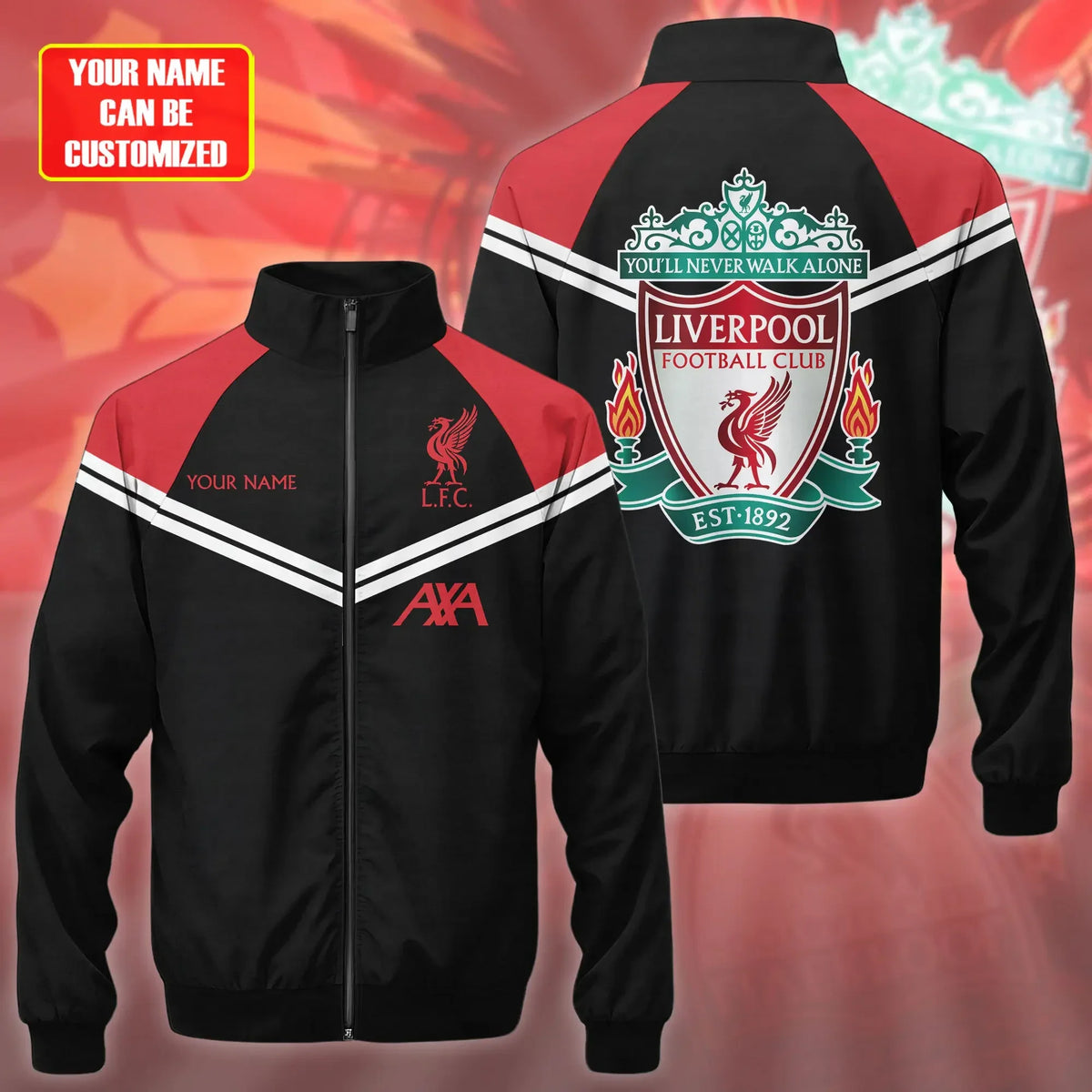 Liverpool Zipper Stand Collar Jacket V2 S141102