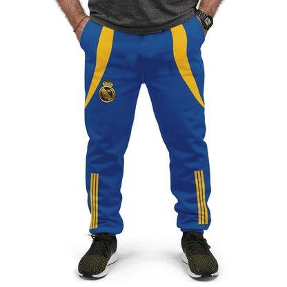 Personalized Real Madrid 3D All over Printed Hoodie and Sweatpants set Q141106