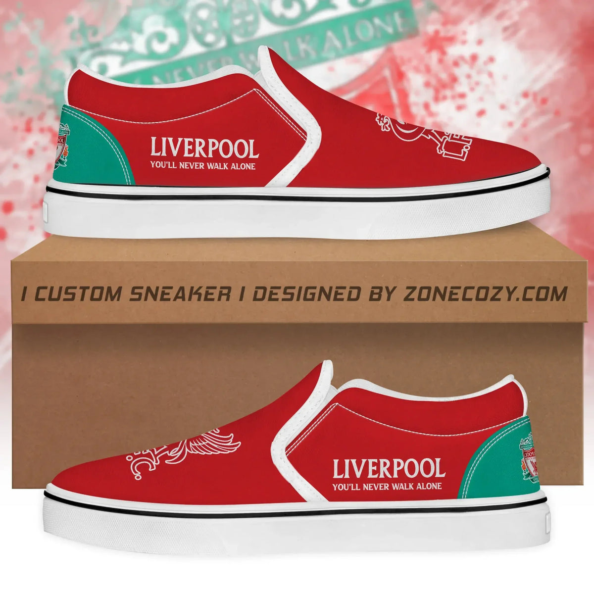 Liverpool 3D Slip On Sneaker S151102