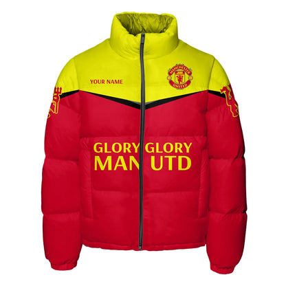 Manchester United Puffer Thermal Stand Collar Jacket Q201101
