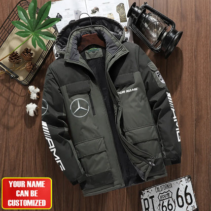 Personalized Merc AMG Parka Winter Jacket V2 S211105