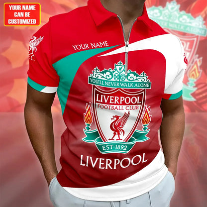 Personalized Liverpool Q3 3D Full Printing Set , Liverpool Shirt , Zipper Polo, Hoodie , Short , Polo ,hawaii Q201110