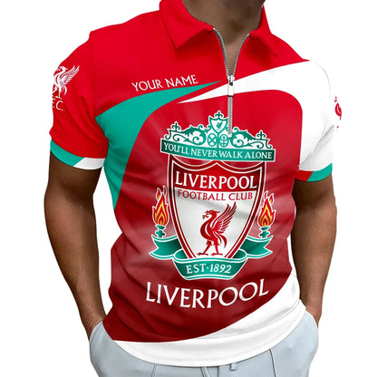 Personalized Liverpool Q3 3D Full Printing Set , Liverpool Shirt , Zipper Polo, Hoodie , Short , Polo ,hawaii Q201110