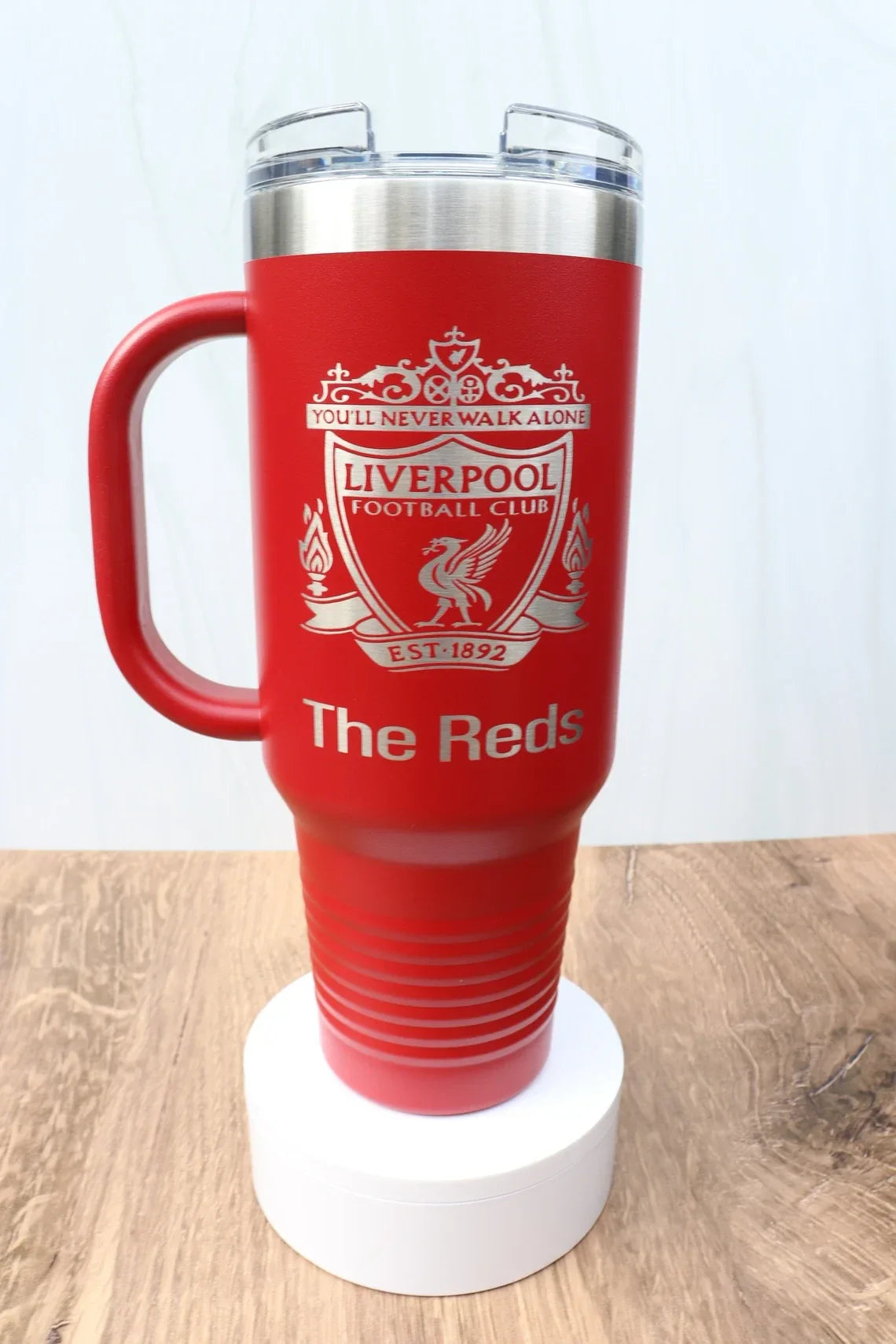 Liverpool Engraved Stainless Tumbler 40oz Cup