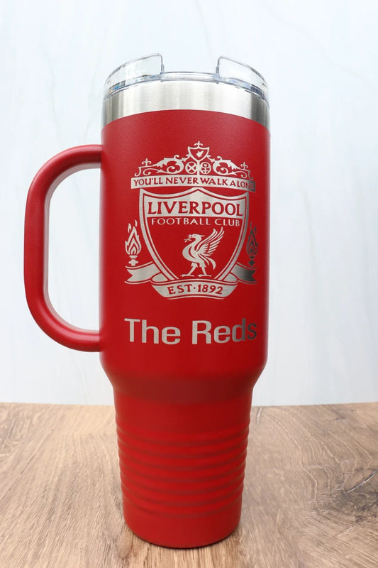 Liverpool Engraved Stainless Tumbler 40oz Cup