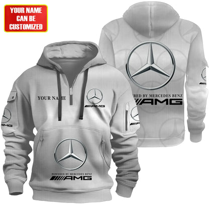 Personalized Merc AMG 3D Zip-Hoodie Cotton Jacket