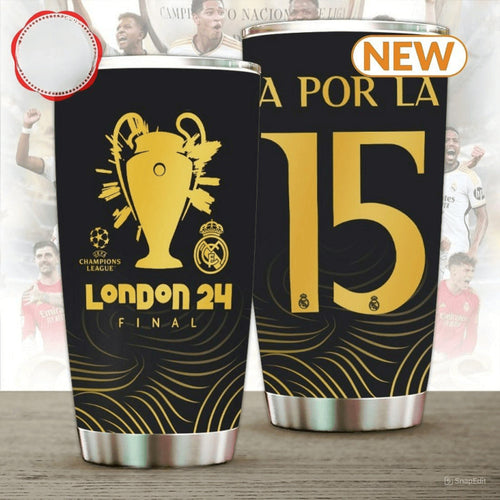 Real Mardrid Stainless Tumbler 20oz 30oz Cup V4
