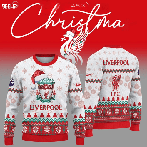 Liverpool Q13 Ugly Christmas Sweater , Unisex Wool Sweater