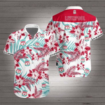 Liverpool Q6 Tropical Hawaii Shirt Beach Short