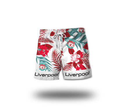 Liverpool Q6 Tropical Hawaii Shirt Beach Short