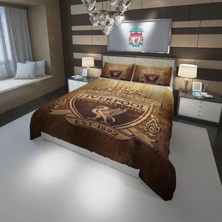 Liverpool All Over Printed Bedding Set V15