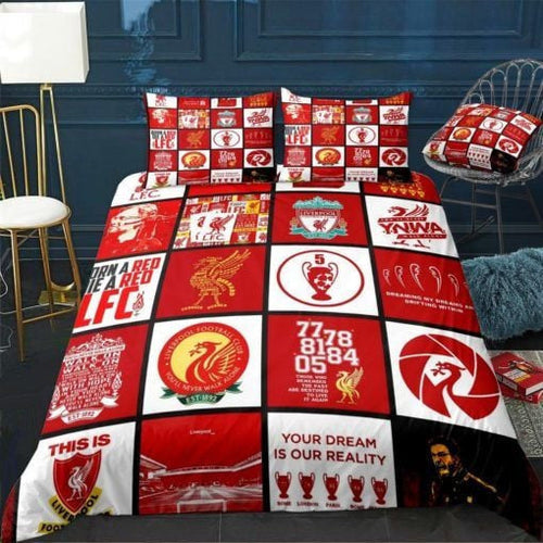 Liverpool All Over Printed Bedding Set V20