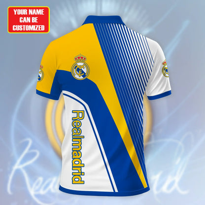 Personalized Real Madrid 3D Full Printing Set , Real Madrid Shirt , Hoodie , Short , Polo ,hawaii V1